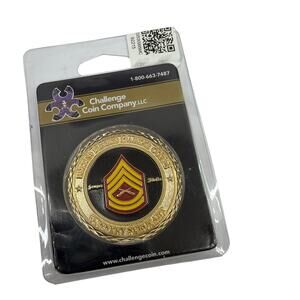 USMC Gunnery Sergeant Engravable Challenge Coin by Challenge Coin Company